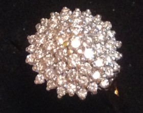 Briliantový zlatý prsteň zlato diamant VIANOČNÁ 52 % ZĽAVA